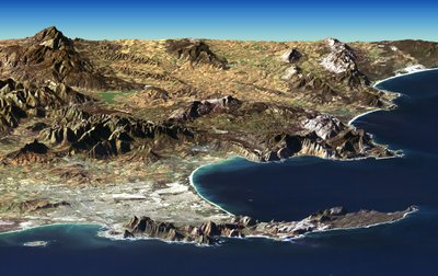 Cape Town and Cape of Good Hope, South Africa by National Aeronautics and Space Administration National Aeronautics and Space Administration
